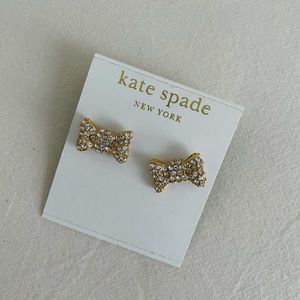 Kate Spade Sparkling Bow (All wrapped up) Earrings